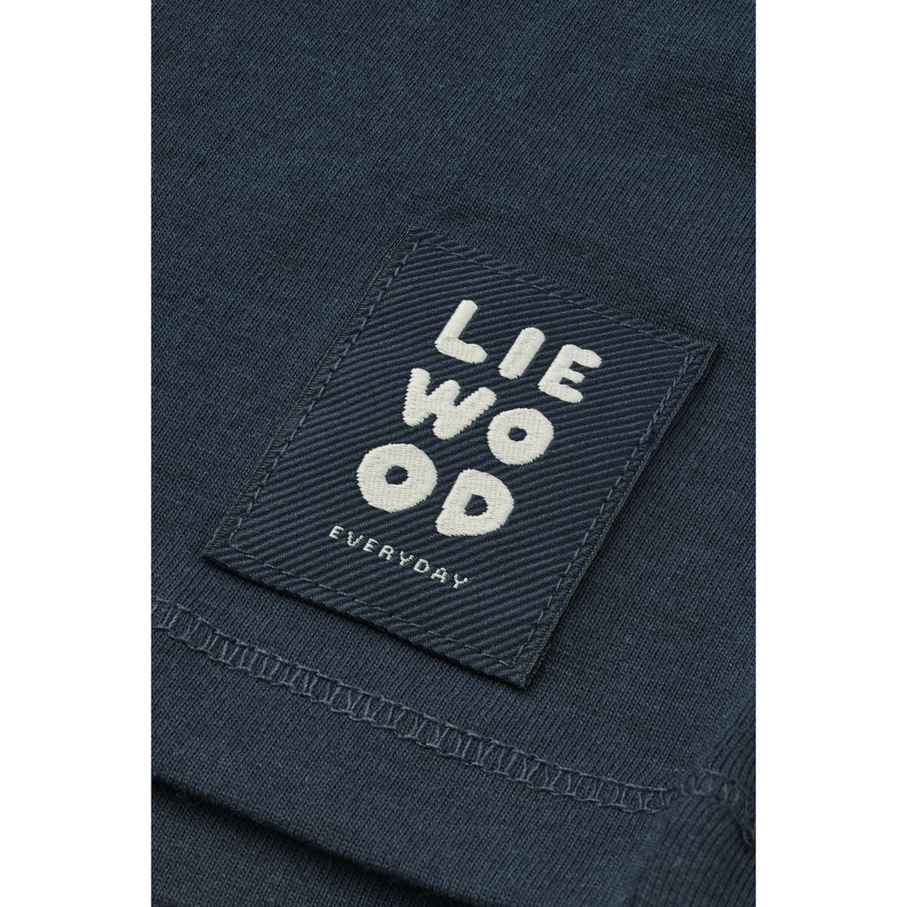Classic Navy Organic Cotton T-Shirt with Relaxed Loose Fit & Ribbed Crew Neck for Kids Everyday Wear
