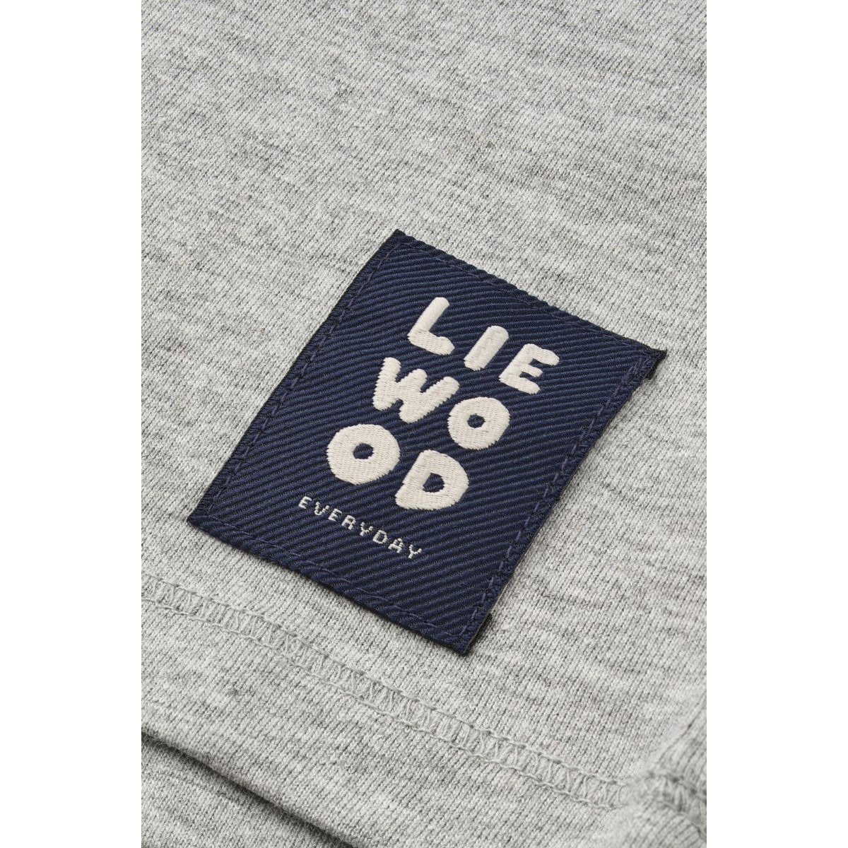 Grey Melange Organic Cotton T-Shirt with Relaxed Loose Fit & Ribbed Crew Neck for Kids Everyday Wear
