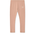 Soft Tuscany Organic Cotton Jersey Rib Leggings with Elasticated Waist for Kids Everyday Layering