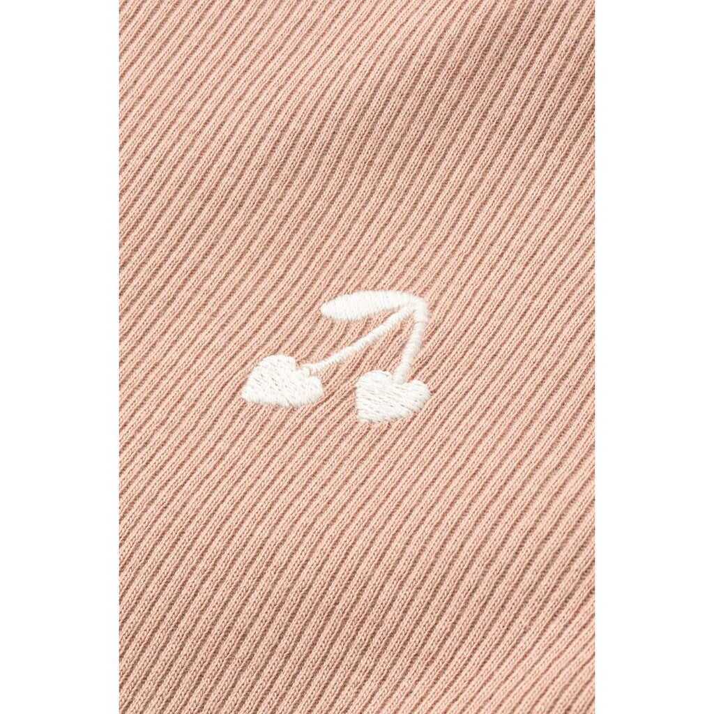 Soft Tuscany Organic Cotton Jersey Rib Leggings with Elasticated Waist for Kids Everyday Layering