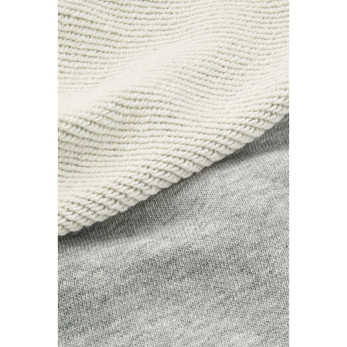 Grey Melange Organic Cotton French Terry Adult Sweatpants with Adjustable Drawstring Waist for Family Matching & Weekend Wear