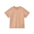Soft Tuscany Organic Cotton T-Shirt with Relaxed Loose Fit & Ribbed Crew Neck for Kids Everyday Wear
